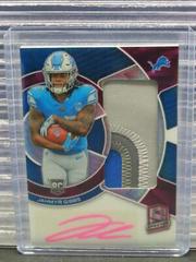 Jahmyr Gibbs [Pink Neon] #10 Football Cards 2023 Panini Spectra Radiant Rookie Patch Signature Prices