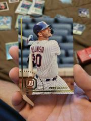 Pete Alonso [Image Swap Variation] #1 Baseball Cards 2022 Bowman Heritage Prices