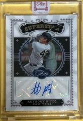 Anthony Rizzo [Gold] #SS-AR Baseball Cards 2022 Panini Three and Two Superstar Signatures Prices