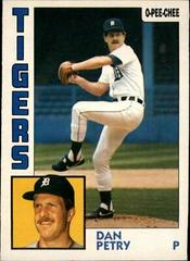 Dan Petry #147 Baseball Cards 1984 O Pee Chee Prices