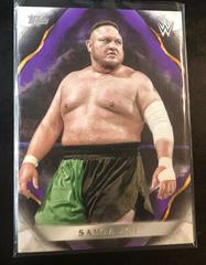 Samoa Joe [Purple] Wrestling Cards 2019 Topps WWE Undisputed Prices