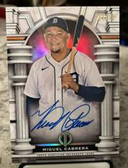 Miguel Cabrera [Red] Baseball Cards 2023 Topps Tribute Olympus Autographs Prices