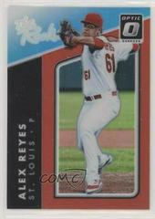Alex Reyes [Red] #TR5 Baseball Cards 2017 Panini Donruss Optic the Rookies Prices