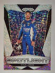 Kyle Larson [White Sparkle] #S-4 Racing Cards 2022 Panini Prizm Nascar Spotlight Prices