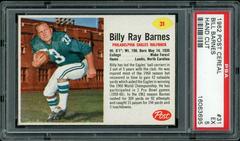 Bill Barnes [Hand Cut] Football Cards 1962 Post Cereal Prices