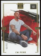 CM Punk [Gold] #26 Wrestling Cards 2023 Panini Impeccable WWE Prices