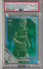 Maurits Kjaergaard [Night Vision Refractor] Soccer Cards 2021 Topps Chrome UEFA Champions League Prices