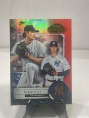 Gerrit Cole [Class 3 Red] #98 Baseball Cards 2022 Topps Gold Label Prices