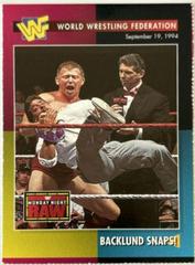 Backlund Snaps Wrestling Cards 1995 WWF Magazine Prices