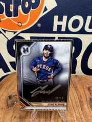 Jose Altuve [Silver] Baseball Cards 2023 Topps Museum Collection Framed Autographs Prices