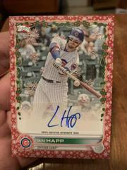 Ian Happ [Red Metallic] Baseball Cards 2022 Topps Holiday Autographs Prices