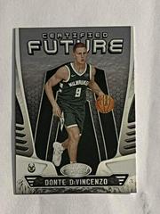 Donte DiVincenzo Basketball Cards 2018 Panini Certified Future Prices
