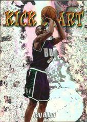 Ray Allen #KS8 Basketball Cards 1998 Topps Kick Start Prices