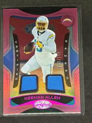 Keenan Allen [Pink] #10 Football Cards 2021 Panini Certified Gamers Mirror Prices