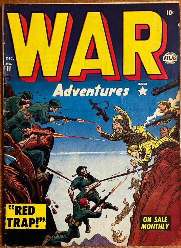 War Adventures #11 (1952) Comic Books War Adventures