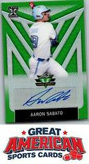 Aaron Sabato #BA-AS1 Baseball Cards 2020 Leaf Valiant Autographs Prices