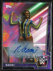 Naomi [Purple Autograph] #20 Wrestling Cards 2018 Topps WWE Women's Division Prices