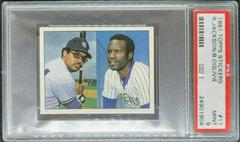 B. Oglivie, R. Jackson Baseball Cards 1981 Topps Stickers Prices