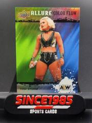Toni Storm [Green Blue] #R-30 Wrestling Cards 2022 Upper Deck Allure AEW Color Flow Prices