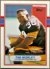 Tim Worley #44T Football Cards 1989 Topps Traded Prices