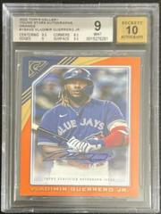 Vladimir Guerrero Jr. [Orange] Baseball Cards 2022 Topps Gallery Young Stars Autographs Prices