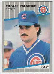 Rafael Palmeiro Baseball Cards 1989 Fleer Glossy Prices