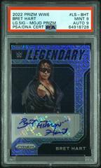 Bret Hart [Mojo Prizm] Wrestling Cards 2022 Panini Prizm WWE Legendary Signatures Prices