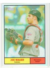 Joe Mauer [Refractor] #C2 Baseball Cards 2010 Topps Heritage Chrome Prices