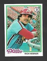 Rich Hebner #26 Baseball Cards 1978 Topps Prices