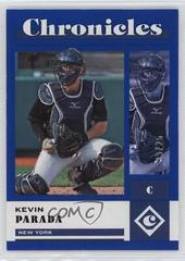 Kevin Parada [Blue] #25 Baseball Cards 2023 Panini Chronicles Prices