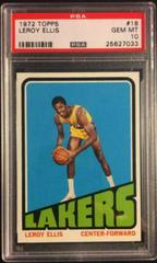Leroy Ellis #18 Basketball Cards 1972 Topps Prices