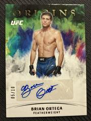 Brian Ortega [Gold] #OA-BOT Ufc Cards 2022 Panini Chronicles UFC Origins Autographs Prices