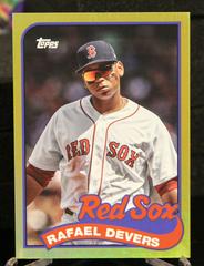 Wade Boggs, Rafael Devers [Gold] Baseball Cards 2023 Topps Archives 1989 Doubleheaders Prices