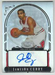 Jameson Curry Autograph #JOC Basketball Cards 2007 Bowman Sterling Prices