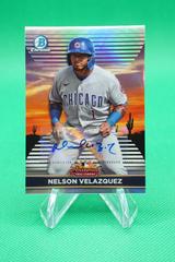 Nelson Velazquez [Autograph] #AFLS-1 Baseball Cards 2022 Bowman Chrome 2021 AFL Fall Stars Prices