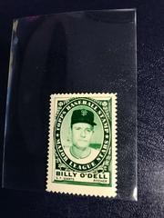 Billy O'Dell Baseball Cards 1961 Topps Stamps Prices