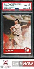 Ted Williams [White Jersey] #9 Baseball Cards 2018 Panini Diamond Kings Prices