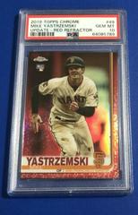 Mike Yastrzemski [Red Refractor] #49 Baseball Cards 2019 Topps Chrome Update Prices
