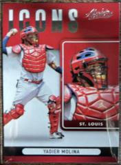 Yadier Molina #I-12 Baseball Cards 2022 Panini Absolute Icons Prices