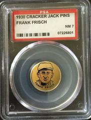 Frank Frisch Baseball Cards 1930 Cracker Jack Pins Prices
