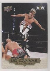 Brian Pillman Jr. [Gold] Wrestling Cards 2022 Upper Deck AEW UD Canvas Prices