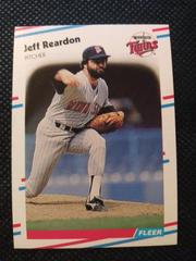 Jeff Reardon #20 Baseball Cards 1988 Fleer Prices