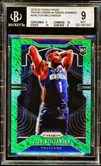 Zion Williamson [Green Shimmer] #248 Basketball Cards 2019 Panini Prizm Prices