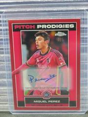 Miguel Perez [Autograph Red] #133 Soccer Cards 2023 Topps Chrome MLS Prices