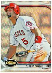 Albert Pujols [Xfractor] Baseball Cards 2012 Finest Prices
