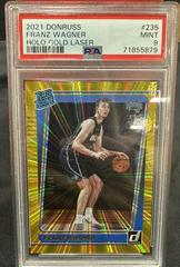 Franz Wagner [Gold Laser] #235 Basketball Cards 2021 Panini Donruss Prices