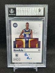 Bol Bol [Dual Jersey Autograph Blue] #267 Basketball Cards 2019 Panini Encased Prices