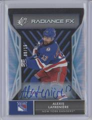 Alexis Lafreniere [Autograph] Hockey Cards 2021 SPx Radiance FX Prices