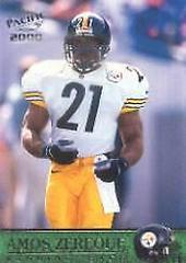 Amos Zereoue #304 Football Cards 2000 Pacific Prices