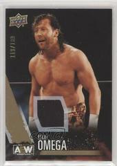 Kenny Omega [Gold Memorabilia] Wrestling Cards 2021 Upper Deck AEW Prices